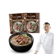 뼈없는 갈비탕 유현수 셰프의 상온보관 프리미엄 갈비탕!, 700g, 5개
