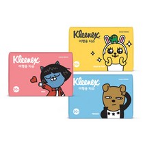 크리넥스 여행용 티슈 카카오 프렌즈 50매 50개 (랜덤발송), 1개, 50매입