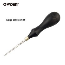 OWDEN 가죽 가장자리 베벨 도구 스카이빙 전문가용 모따기, 02 02