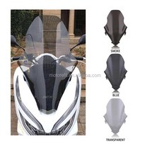 rts for honda pcx 125 150 2018 2019 앞 유리 앞 유리 윈드 디플렉터 스크린 실드 오토바이 스쿠터 액세서리, 연기, 1개