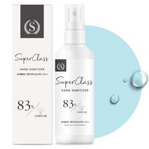 기타브랜드 슈퍼클래스 핸드터치 휴대용 손소독제 100ml 5개, 단일옵션