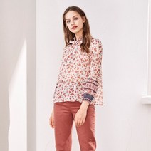 [매장상품] 써스데이아일랜드 블라우스 꽃무늬블라우스 T204MBL247W 트렌드존