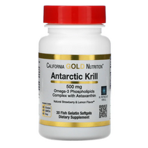 [핫딜][오늘출발][30소프트젤] 캘리포니아골드뉴트리션 antarctic krill 오메가3 남극 레드 크릴오일 인지질, #초특가# 30소프트젤 x 6개