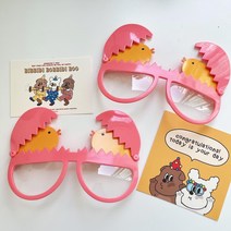 꼬꼬 썬그리 선글라스 파티용품 생일선물 서른살 30살 파티 계란한판