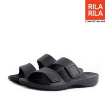 릴라릴라 [릴라릴라]에이트렉스 아치 서포트 벨크로 슬리퍼 MAKE402