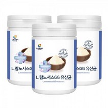 진짜 락토바실러스 람노서스GG 유산균 함유 230g 3병 건강 분말 건강기능, 3개