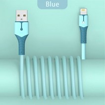 YUTOOL Quick Charge USB Cable For iPhone 14 13 12 11 Pro Max XS 6s 7 8 Plus Origin Mobile Phone Char, 파란_1m