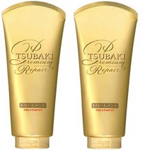 TSUBAKI 츠바키 프리미엄 리페어트리트먼트 180g 2개세트, 단일상품개