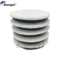 5인치광택패드 자동차광택기 2Pcs 높은 품질 5 인치 자동 마이크로 화이버 연마 커팅 패드 자세히 버핑 휠, [02] 5 개, [01] 5 Inch Backer