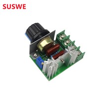 모터속도조절기 컨트롤러 속도 제어 ac 220v 2000w 고전력 scr 전압 조정기