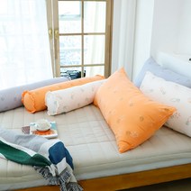 산모 잠잘오는 안고자는 바디필로우 안는 베개 등쿠션, 등쿠션-오렌지