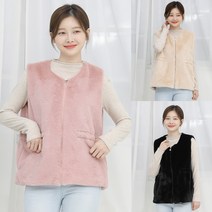 [스타일샵간지] 인조 밍크 퍼 베스트-신규추가(66~77)