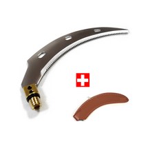 SUNFC 스텐레스 톱날 수초낫 (고급케이스증정) 수초낫 수초 제거기 톱날 낚시공구 수초낫 수초 칼 제거용 제거용품 제거기 제거낫, 혼합색상