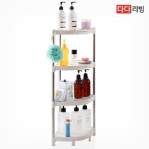 다다리빙 오밀조밀 코너 정리대 4단, 단품, 1개