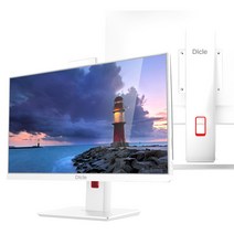 디클 올인원 PC A24-310 프리도스 화이트 일체형PC 59396