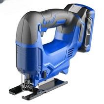 미니 목재 직소 절단기 컷팅기 커터기 직쏘 무선 소형, 리튬 이온 직소 단일 배터리에는 톱날 10개