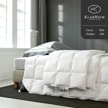 클라르하임 아뜨리에 90 프리미엄 구스다운 이불 Q, 화이트