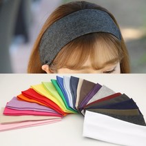 [미스21] 골지면8cm 헤어밴드 남여공용 머리띠 (hb938)