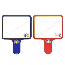 설래임 프렌즈 어린이 선물 손잡이 양면 화이트보드