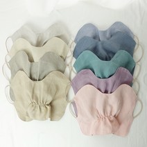 미지몰 햇빛차단 린넨 볼마스크 여름 골프 낚시 등산 9color, 베이지