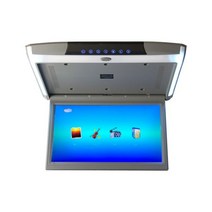 차량용 천장 모니터 11.6/12.5 인치 자동차 모니터 1080P HD IPS 스크린 MP5 비디오 Playes 천장 TV 지붕, 03 11.6 inch gray
