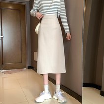 제이에프케이 슬릿 벨벳안감 밴딩 스커트[AXB6SK208A]