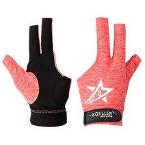 빌킹 당구 풀 큐 장갑 KONLLEN 3 손가락 왼쪽 오른손 캐롬 전문가용 액세서리, [21] KL Pink XL