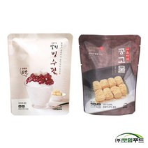 [서울마님죽]국내산 팥으로 만든 알찬빙수팥500g+콩고물 인절미 200g, 없음