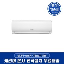 캐리어 인버터 절전형 벽걸이 에어컨 6평 8평 10평 13평 16평 원룸 오피스텔 작은방 사무실 가정용 업소용 / 기본설치비포함 / 전국배송 / 본사설치, [선택04] 13평형 냉방 인버터 벽걸이, 기본설치포함