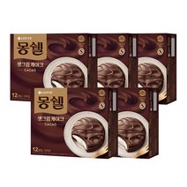 롯데제과 몽쉘 크림 336gx2개+카카오 336gx2개+딸기 336gx1개 외 초코파이 몽쉘, 05.몽쉘카카오336gx5