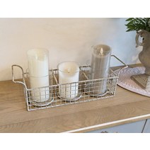 꼬떼따블 꼬떼따블 프렌치 메탈 캔들 홀더(B8B8033) (2372717), (B8B8033) 빈티지그레이