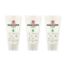 생활의정석 휴대용 손소독제 60ml 끈적임없는 젤타입, 3개