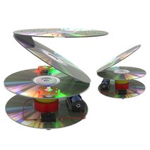 지구과학키트-착시회전 세차운동 별자리 회전판 만들기(3단)-일반형