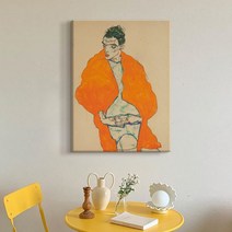 더 아트 컴퍼니 에곤쉴레 감성인테리어 명화그림 22종, 13. ES-서있는 남자