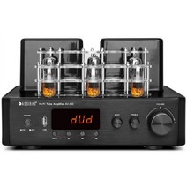 AOSIBAO 400W Nobsound AV-525 200W+200W 진공관 앰프 블루투스 5.0 / RCA / USB (U-디스크) / COAX / OPT 오디오 인티앰프, 단일사이즈, 6진공관 200W