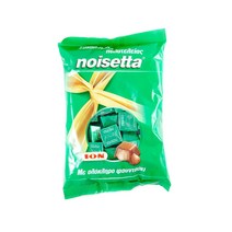 Noisetta Chocolate Covered Hazelnuts - Individually Wrapped Whole Hazelnuts - Imported from Greece -, 1