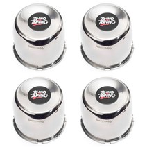 푸시 스루 센터 캡 스테인레스 스틸 1 개/4 개 108mm 4.25 인치 트레일러/트럭 림 허브 보어 3.19 높이 리, [02] 4pcs chrome, 4개