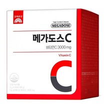 고려은단 메가도스C 3000 60포 영국산 비타민C X 1개, 메가도스C 3000 60포 X 1개, 쇼핑백 포함(무료)