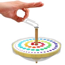 원심력 팽이원리 초등과학 자석팽이만들기 자기장 물리 학습 이론 실험 창작용 키즈, 1인용