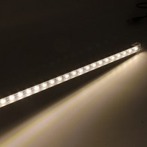 캠핑파티라이트 캠핑알전구 5v led 바 조명 usb 전원 스위치 35cm 40cm, 내츄럴 화이트 4000k, 협력사, 투명 커버 35cm