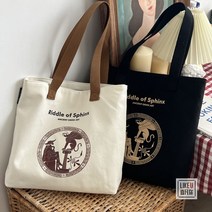 캔버스 가방 어깨 여행 쇼핑백 학생 토트 백 지퍼 스타일