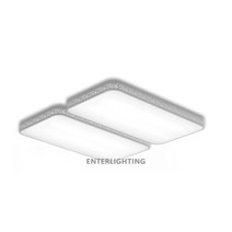 LED 화이트 거실등 인테리어 거실조명등 120W 20평 2등 거실등 30평 포인트 거실등 2+2 국산칩 주광색 주백색, 주광