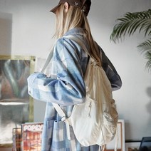 FENNEC DRAWSTRING BACKPACK 백팩 - WHITE 페넥 드로우스트링 화이트