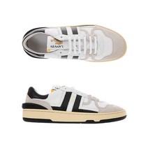 [국내/당일]22FW FM SKDK00 NAS1 P21 0010 랑방 클레이 JL 로고 스니커즈