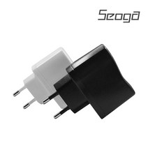 서가 1A 5V USB 충전기 어댑터, 서가 1A USB 충전기(블랙)
