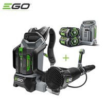 이고파워 무선 백팩 블로워 대포 송풍기 56V 5.0 배터리2개 세트 제설 낙엽 세차 LB6000E