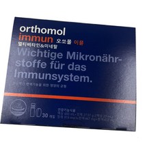 정품 오쏘몰 이뮨 최신 유통기한 발송 공식 수입 30일분 (증정 쇼핑백), 4박스