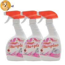 쟈스민향 강아지 소변탈취제 스프레이 500ml x3 브라이트비기닝 향균