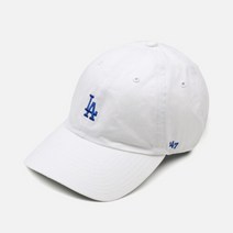 47브랜드 LA 볼캡 모자 B-BSRNR12GWS-WHA, FREE, 화이트:FREE