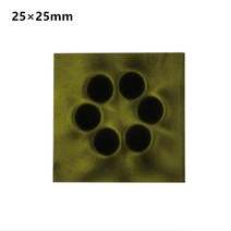 전류 전기계측기 테스터 검전기 전압 자기장 뷰어 자석 폴 테스트 카드 자기 영역 관찰 필름 카드 자석 검출기 패턴 디스플레이 30x30mm, d
